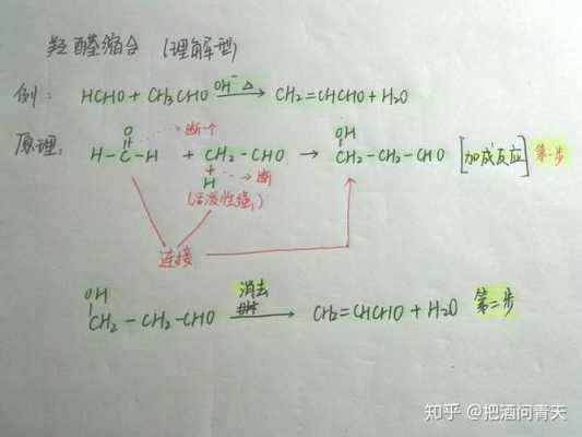 羟醛缩合反应形成什么（羟醛缩合反应形成什么物质）