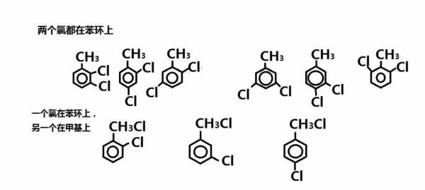 二氯甲基取代的苯叫什么（二甲基苯的二氯代物）
