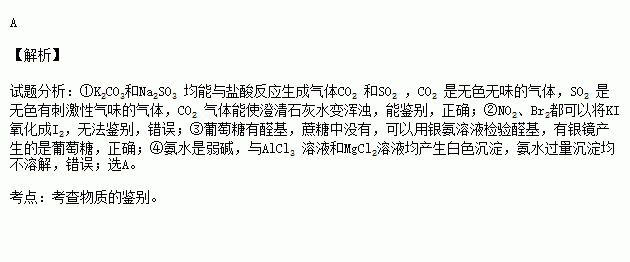 银为什么不能和氨水反应（不能和银氨溶液反应生成白色沉淀的是）