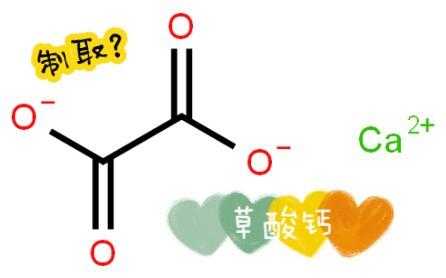 草酸和钙反应产生什么（草酸钙与什么化学物质反应）