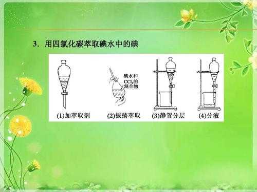 四氯化碳都能萃取什么（四氯化碳都能萃取什么溶液）