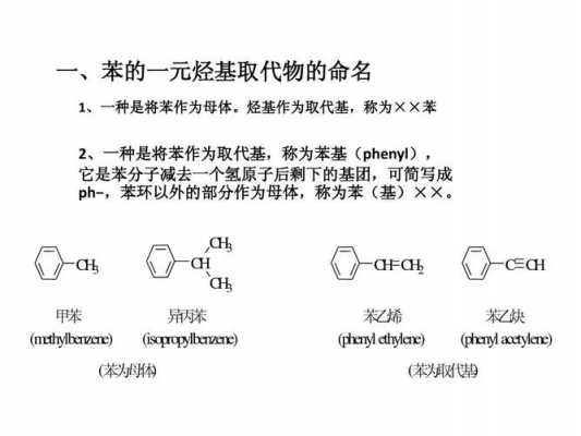 苯的缩写是什么（化学中苯的缩写）