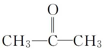 丙酮化学结构式是什么（丙酮 结构）