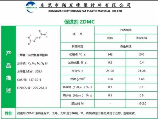 促进剂的化工名叫什么（促进剂zdec）