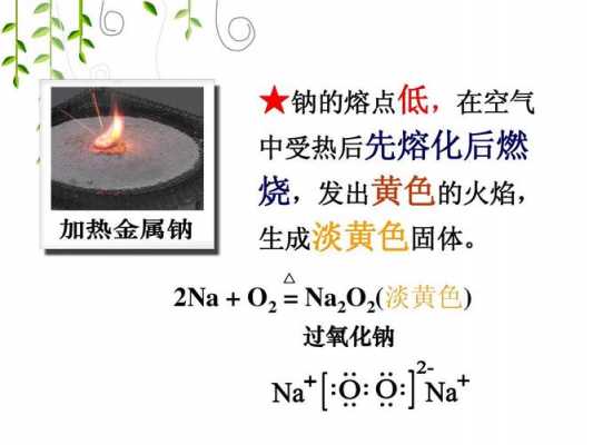 钠与什么会发生爆炸（钠和什么燃烧产生黄色火焰）