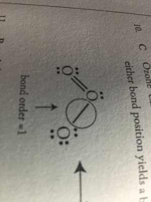 臭氧是什么结构式（臭氧的结构式示意图）