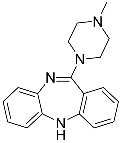 氯氮平化学结构什么类（氯氮平结构图）