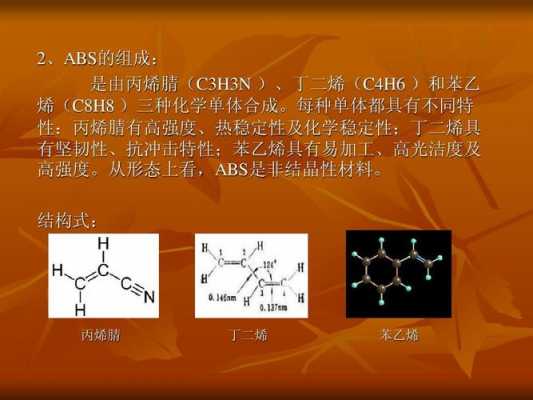 结构式abs什么意思（化学结构abs）