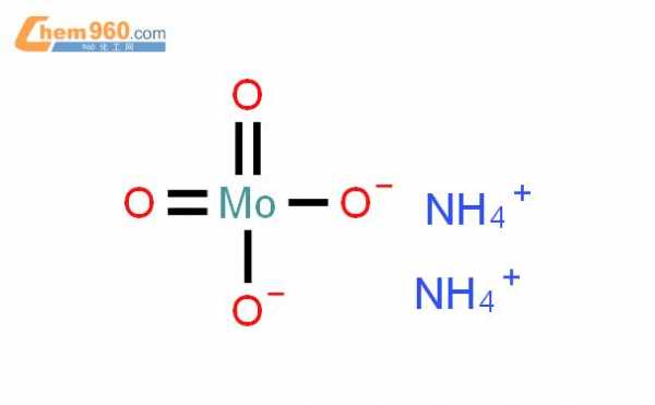 钼酸铵什么性质（钼酸铵化学性质）