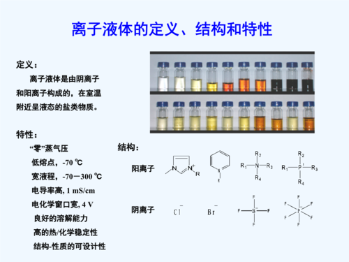 离子液体的概念是什么（离子液体的概念是哪个）