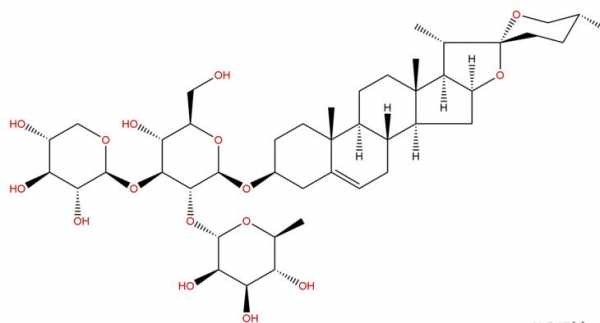 麦冬皂苷是什么皂苷（麦冬皂苷结构式）