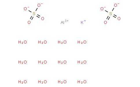 十二水硫酸铝钾由什么构成（十二水硫酸铝钾的俗名）