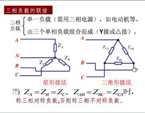 什么是单相负载（什么是单相负载什么是三相负载）