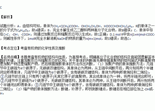 关于分子R代表什么的信息