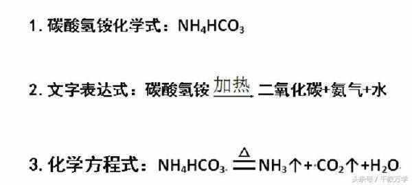 碳酸氢铵的化学名称是什么（碳酸氢铵的性质和用途化学）