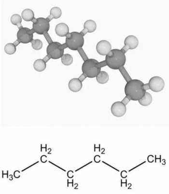 正庚烷分子式是什么（正庚烷的结构式和结构简式）