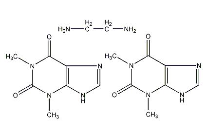 氨茶碱的化学结构式是什么（氨茶碱的化学结构式是什么样的）