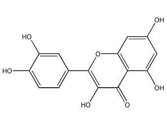 槲皮素的结构是什么（槲皮素结构图）