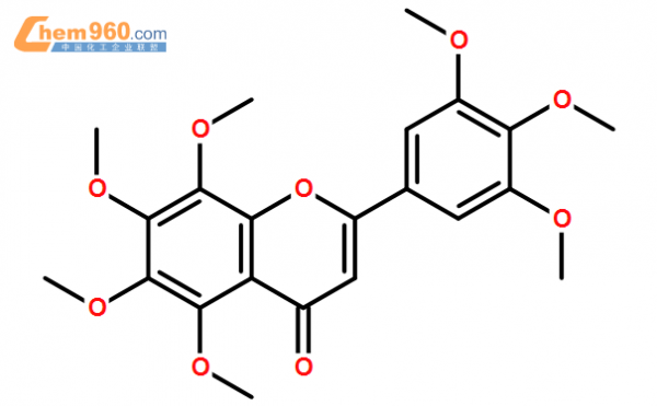 什么东西含有川陈皮素（川陈皮素的结构式）