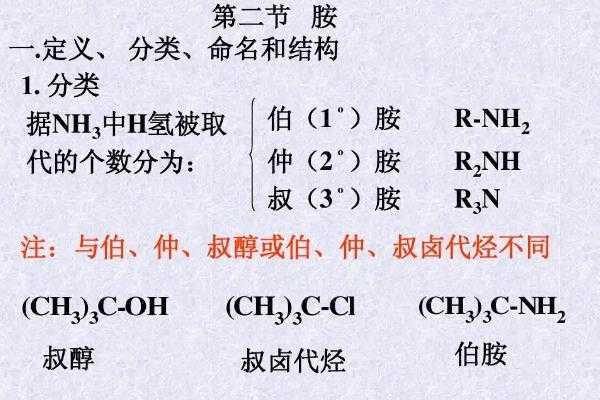 什么叫伯胺仲胺叔胺（伯胺仲胺叔胺的稳定性）