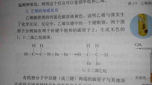 乙烯与溴水反应现象为什么（乙烯与溴水反应现象为什么会变色）