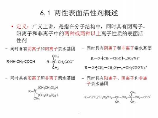 2性离子表面活性剂是什么（简述两性离子表面活性剂的主要性能用途）